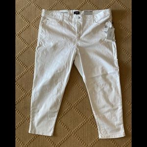 NWT Not Your Daughter Jeans convertible ankle 22W